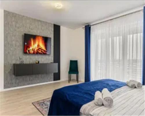 Apartament 2 dormitoare, 2 balcoane | Pretabil regim hotelier | Qualis 2